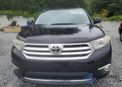 2013 Toyota Highlander Base from USA, damaged, VIN 5TDBK3EH1DS186637